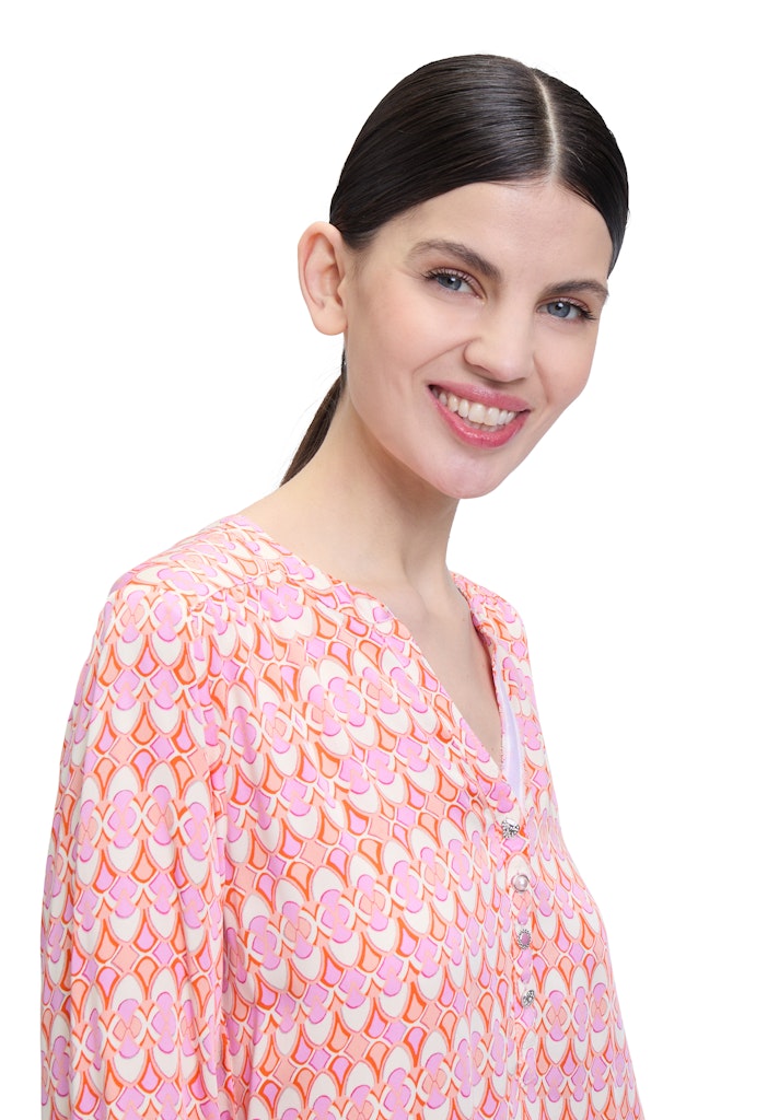 Cartoon Damen Blusen Orange/Rosé