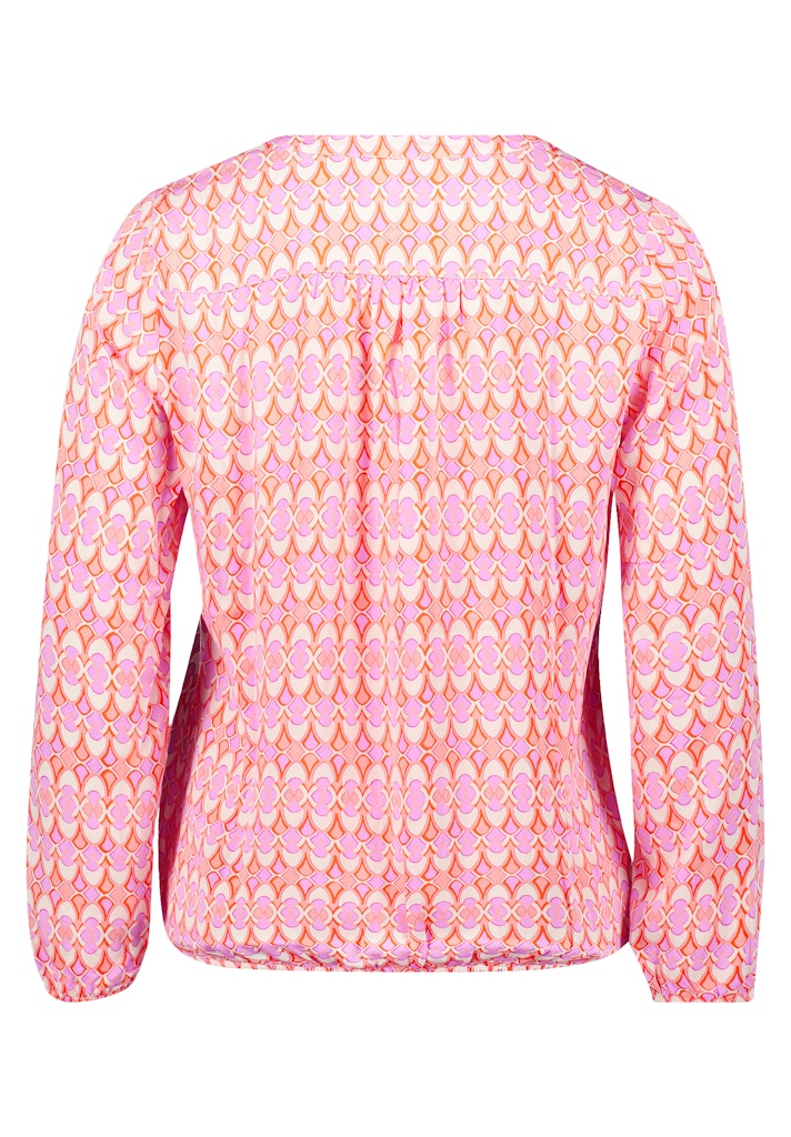 Cartoon Damen Blusen Orange/Rosé
