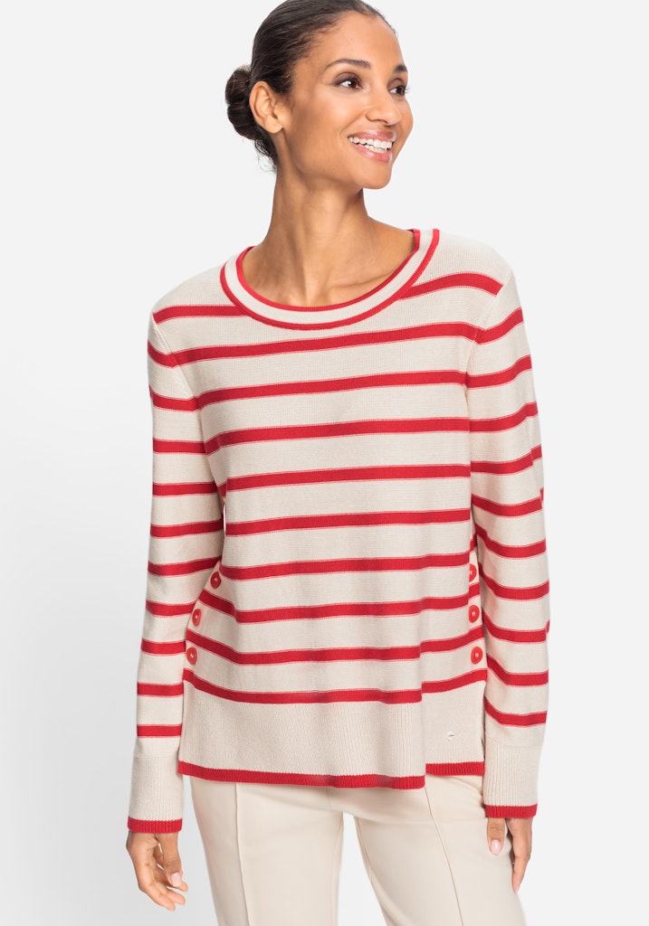 Olsen Damen Pullover  Red Rose