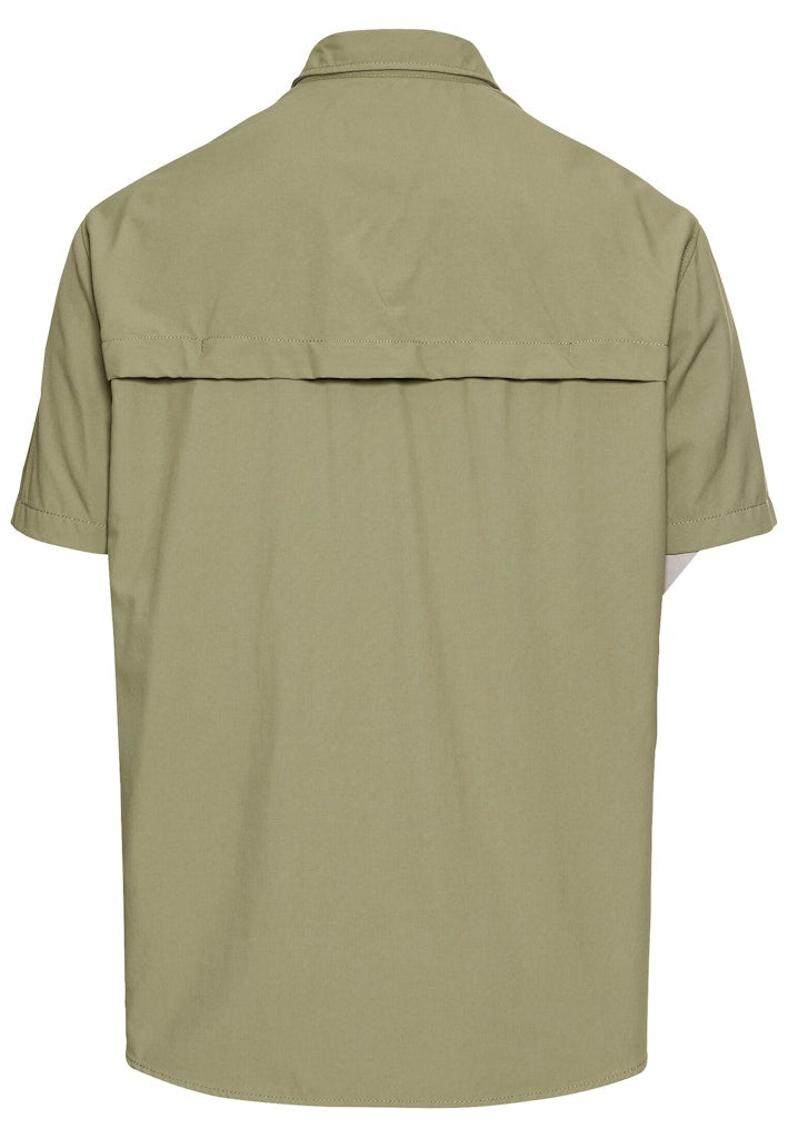 Camel active Herren Hemden kurz  Dusty Khaki