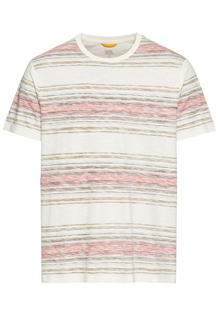 Camel active Herren T-Shirts kurz  Sunfaded Red