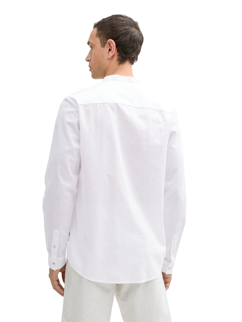 Tom Tailor Herren Hemden lang White