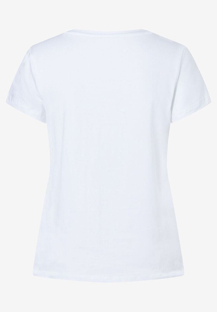 More & More Damen T-Shirts  White
