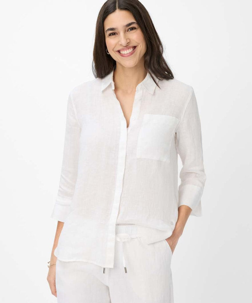 Brax Damen Blusen White