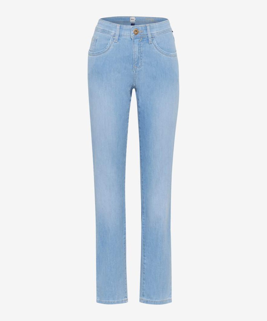 Brax Damen Jeans Used Bleached B