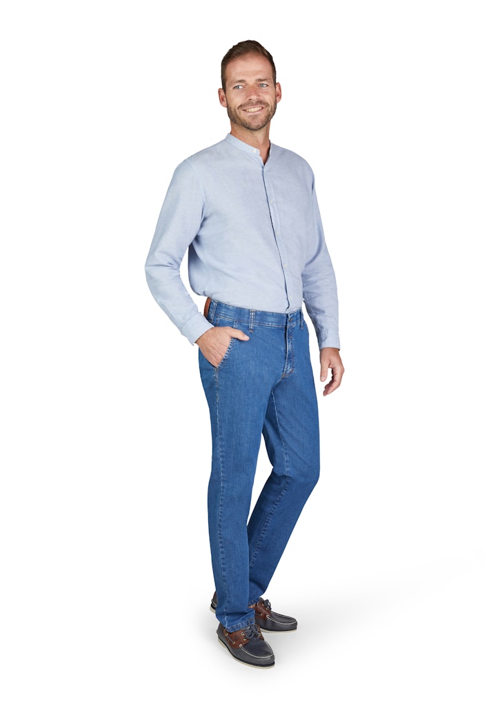Hinrichs Herren Hosen Blau