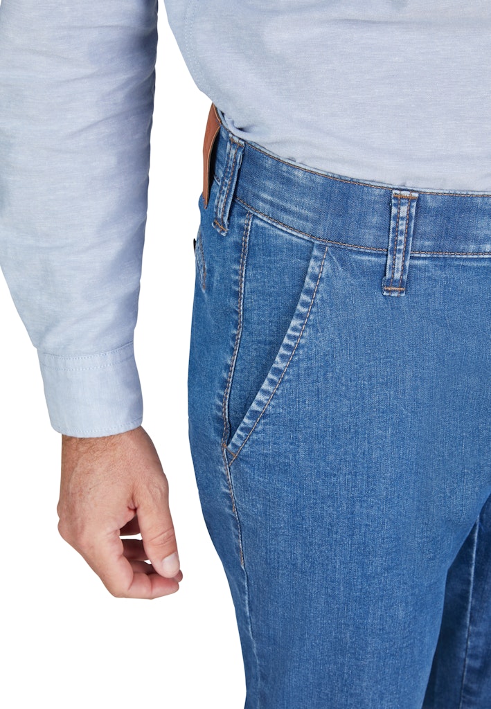Hinrichs Herren Hosen Blau