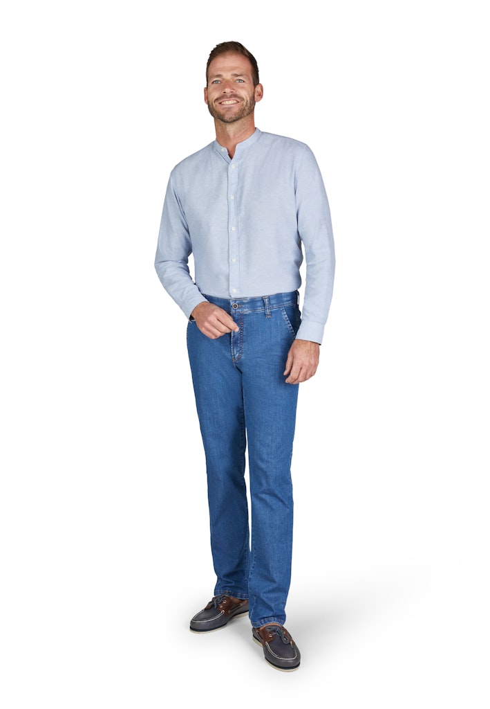 Hinrichs Herren Hosen Blau