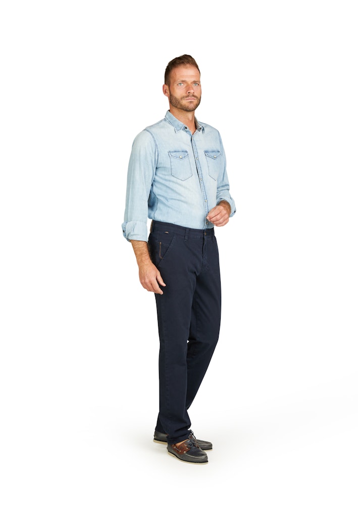 Hinrichs Herren Hosen Blau