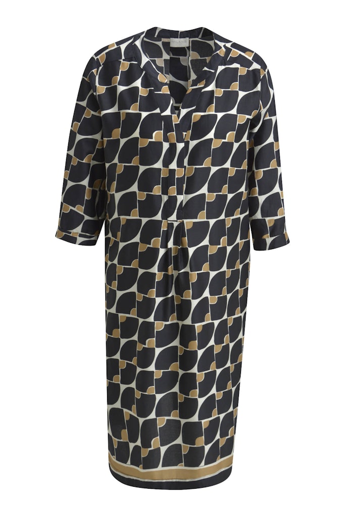 Milano Damen Kleider Black Print