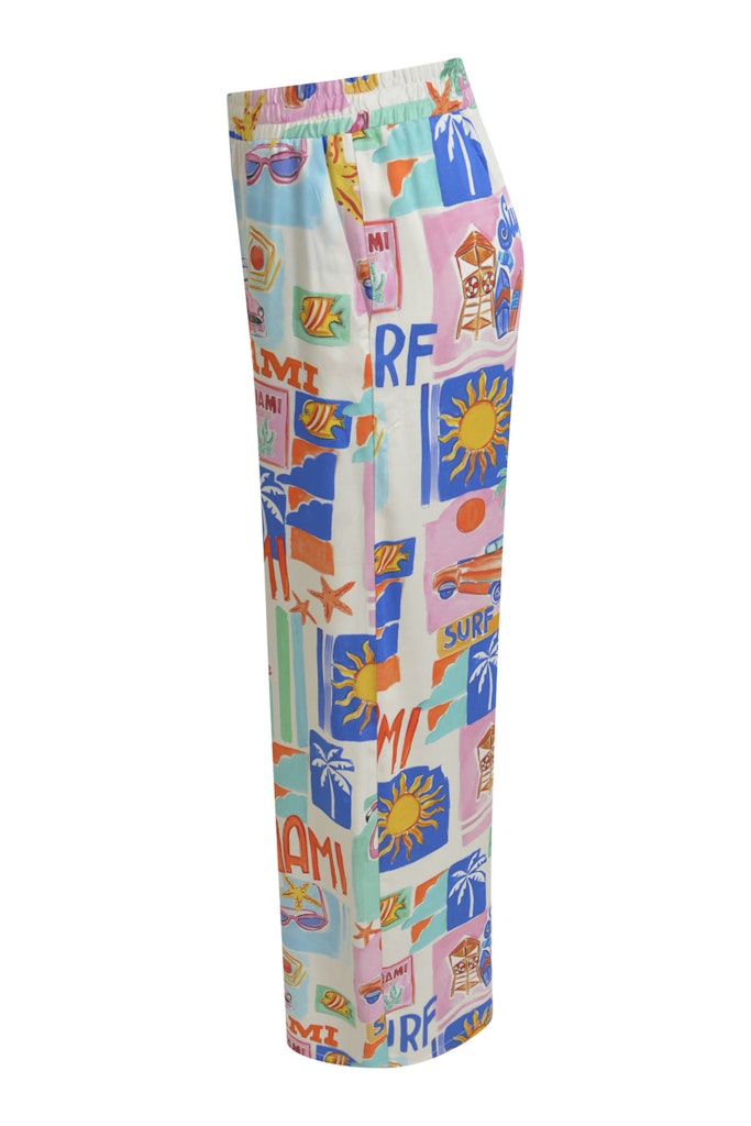 Milano Damen Hosen Colorful Print