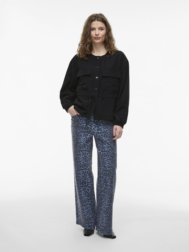 Vila Damen Jacken Black Beauty