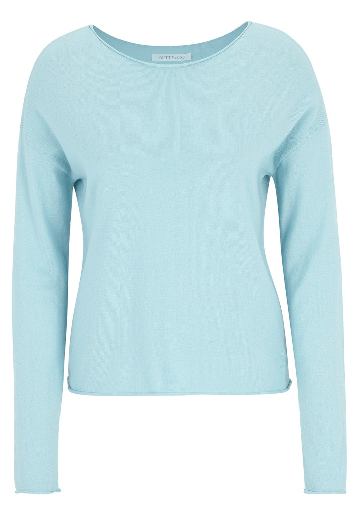 Betty & Co Damen Pullover Pastel Turquois