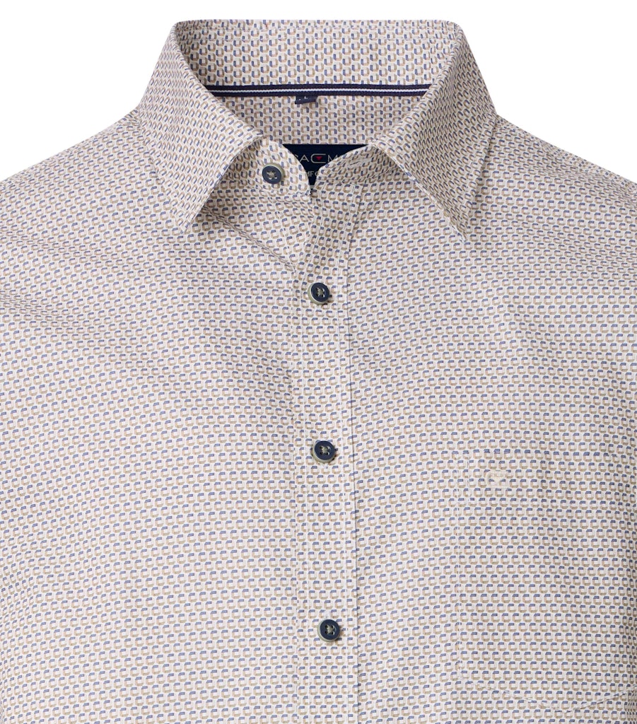 Casa Moda Herren Hemden kurz  Gruen