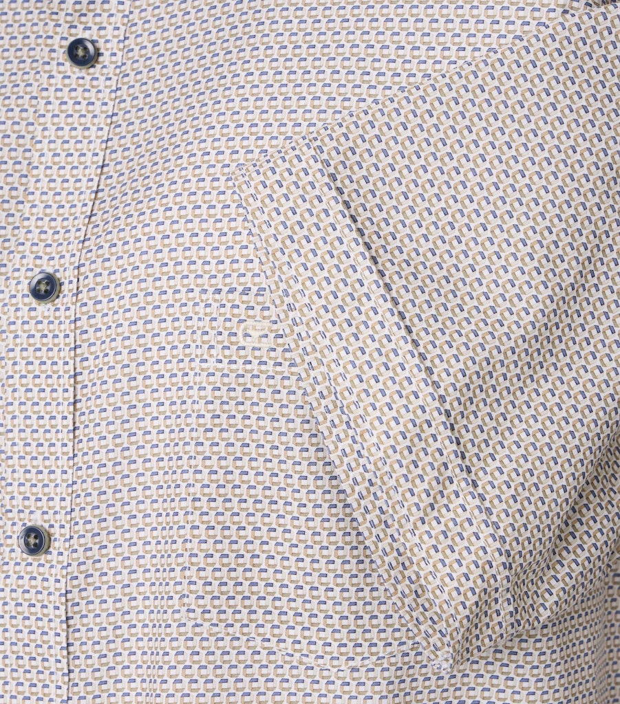 Casa Moda Herren Hemden kurz  Gruen