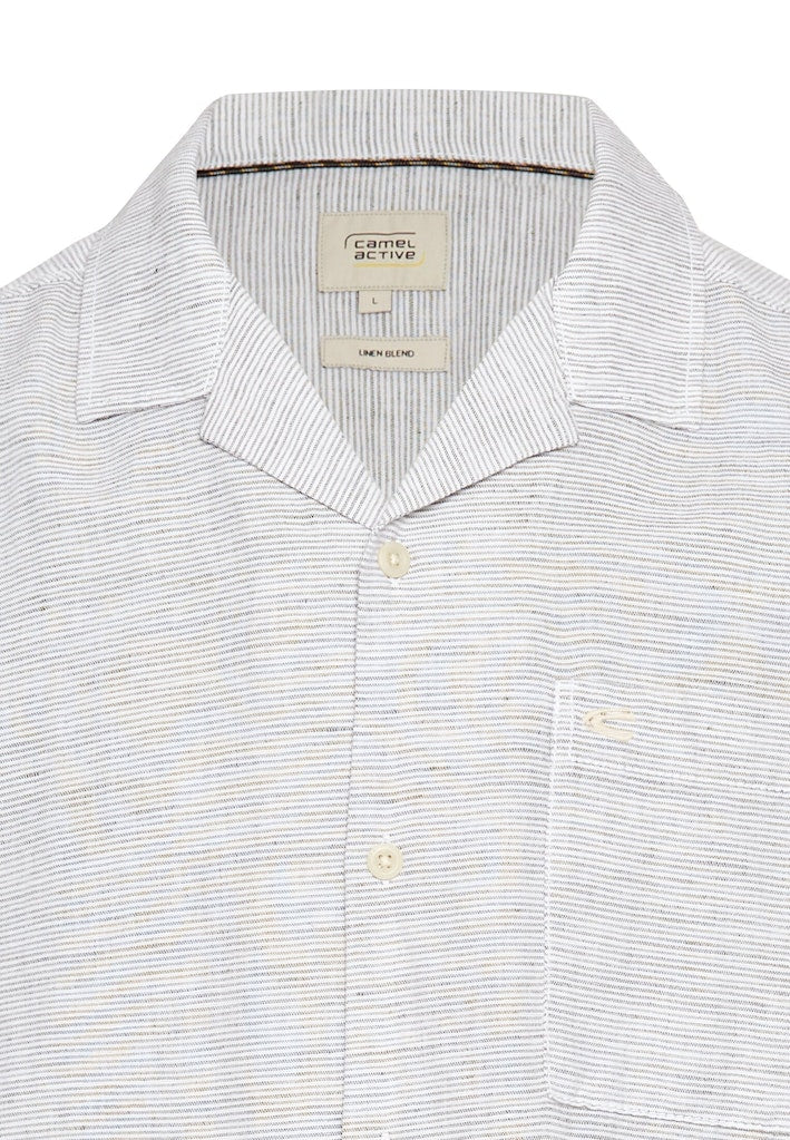 Camel active Herren Hemden kurz  Dusty Khaki