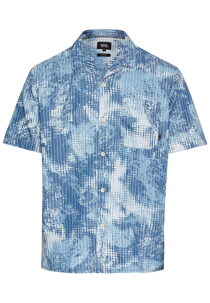 Camel active Herren Hemden kurz  Dark Navy