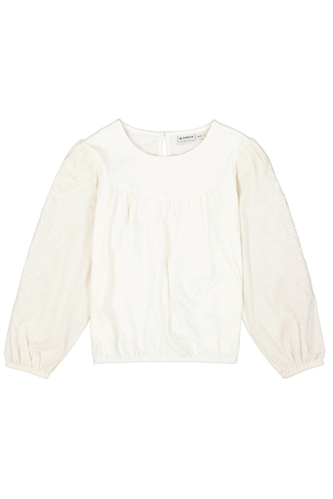 Garcia Mädchen T-Shirts & Tops Warm White