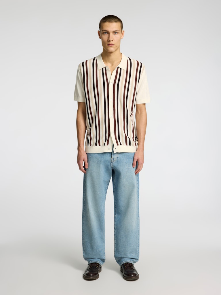 Selected homme Herren Strickjacken  Egret