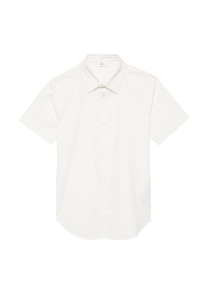 S. Oliver Jungen Hemden White