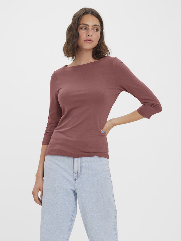 Vero Moda Damen T-Shirts Rose Brown