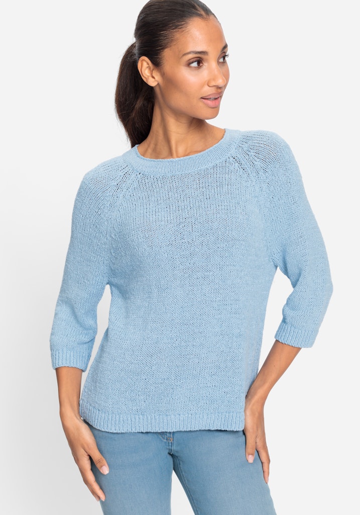 Olsen Damen Pullover  Light Blu