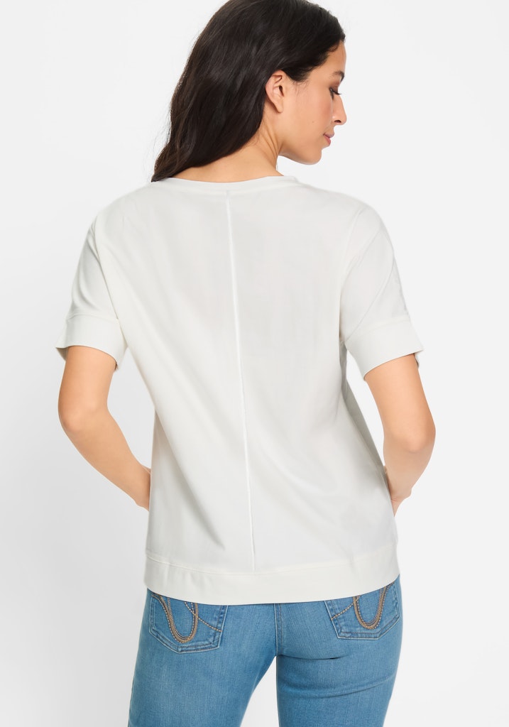 Olsen Damen T-Shirts  Off White