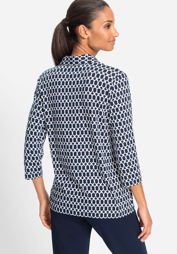Olsen Damen Blusen  Ink Blue