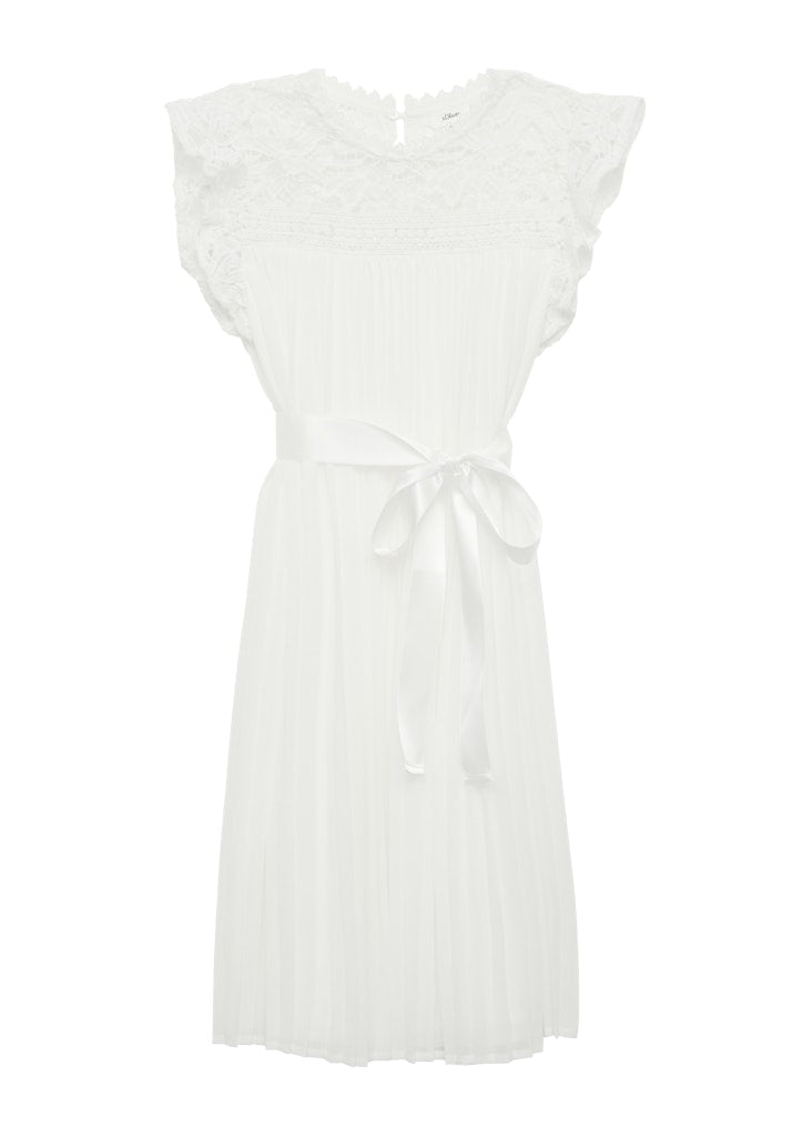 S. Oliver Mädchen Kleider White