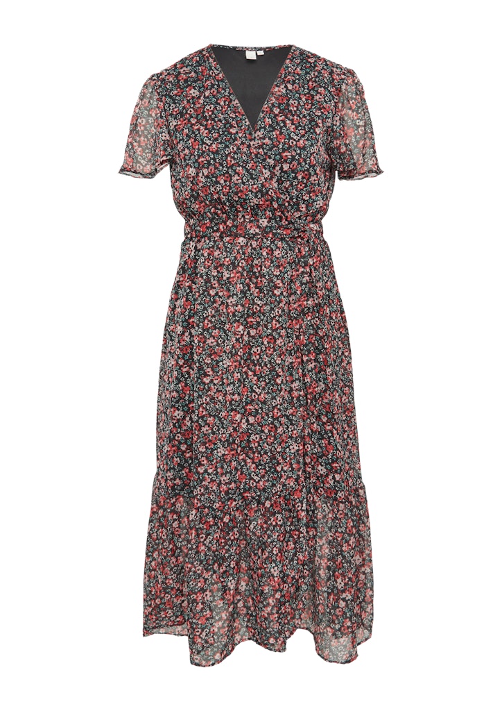 QS by S.Oliver Damen Kleider Grey/Black