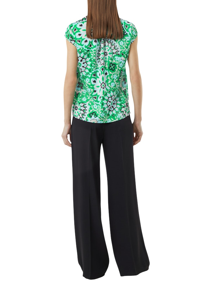 Comma Damen Blusen Green