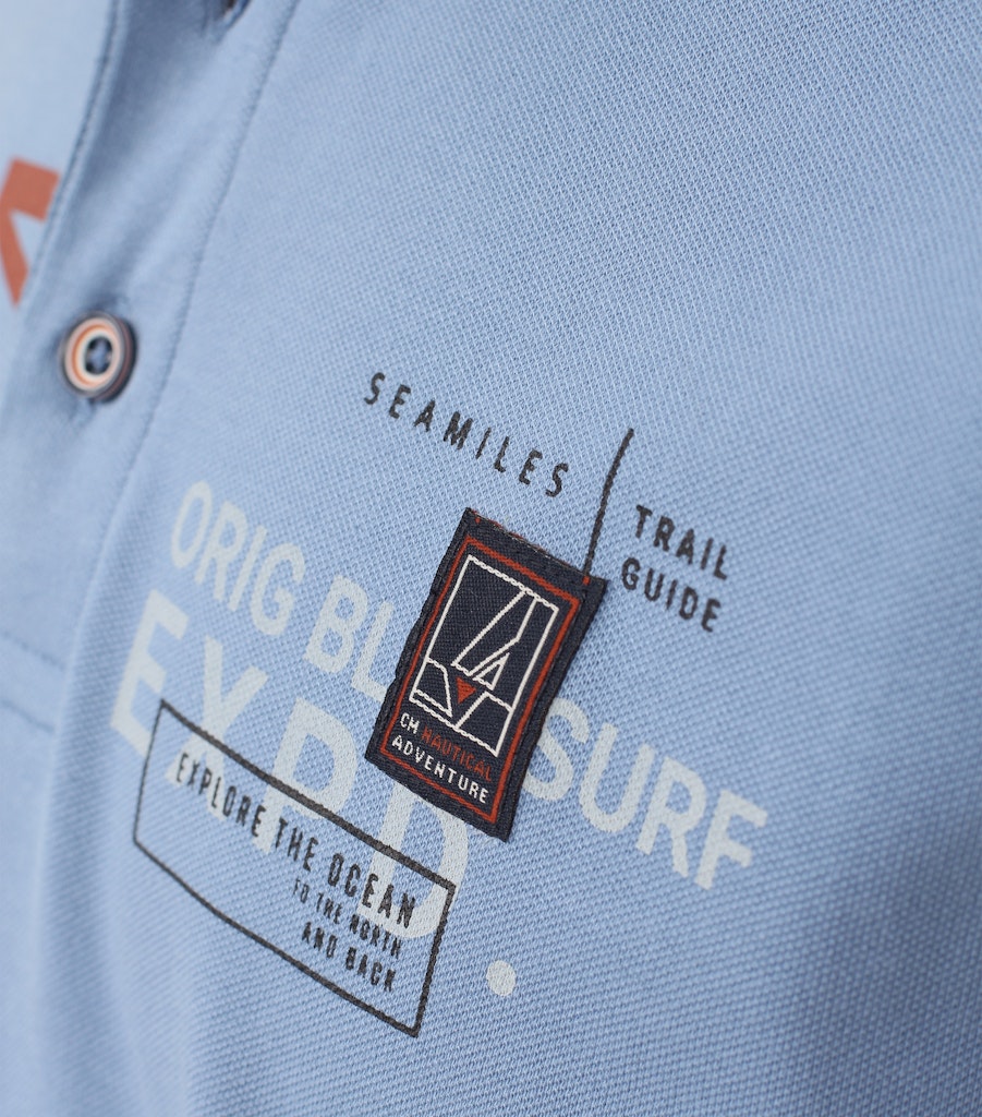 Casa Moda Herren Polo-Shirts  Aqua Bis Pe
