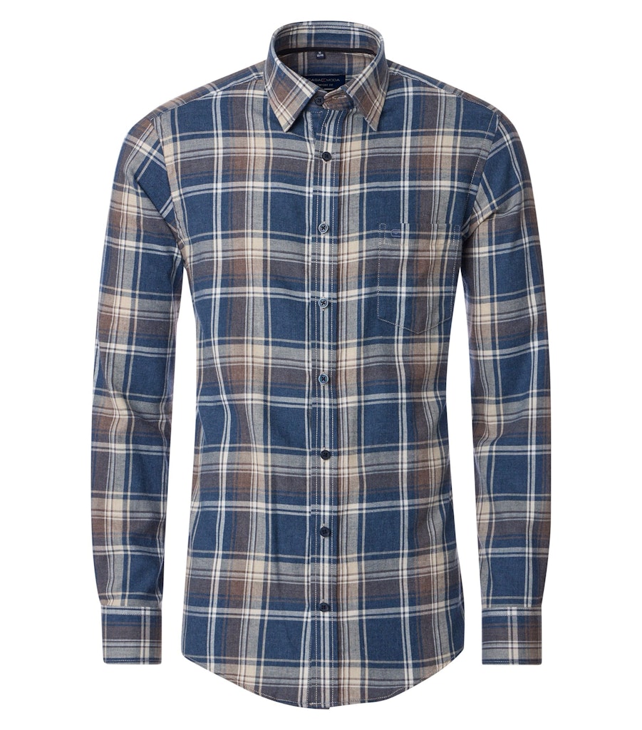 Casa Moda Herren Hemden  Blau
