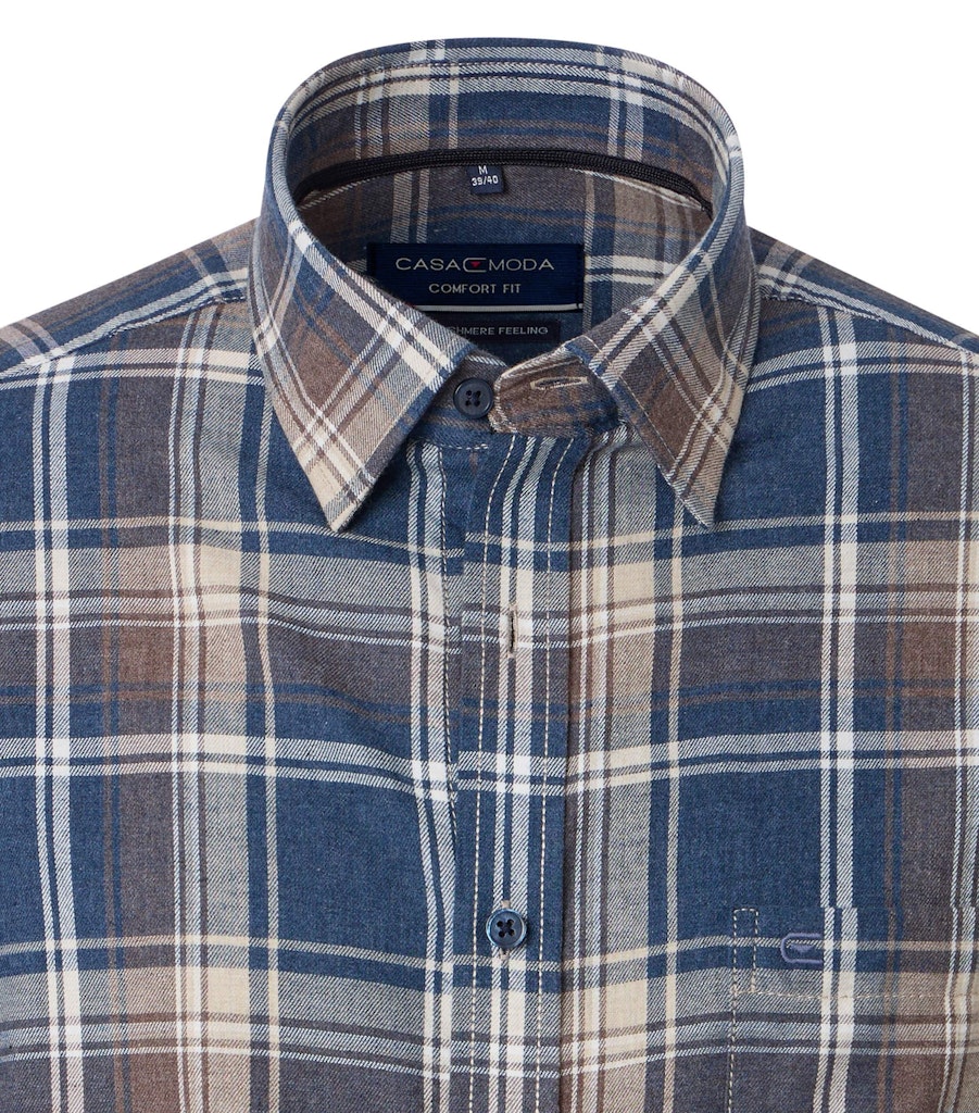 Casa Moda Herren Hemden  Blau