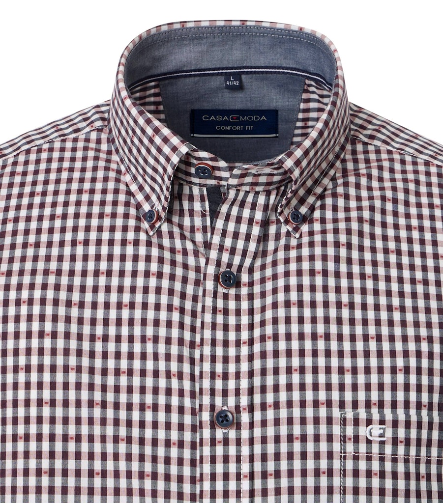 Casa Moda Herren Hemden  Rot