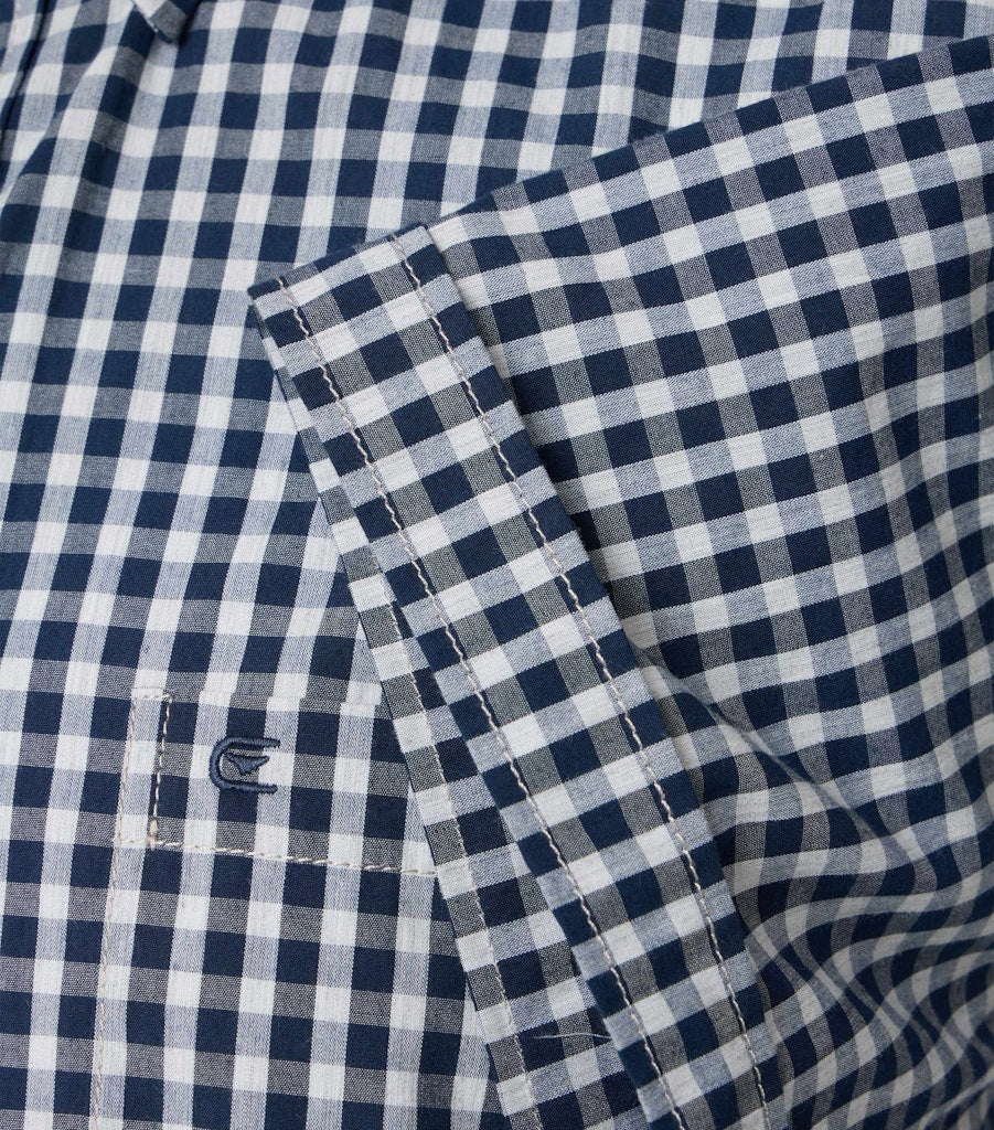 Casa Moda Herren Hemden kurz  Blau