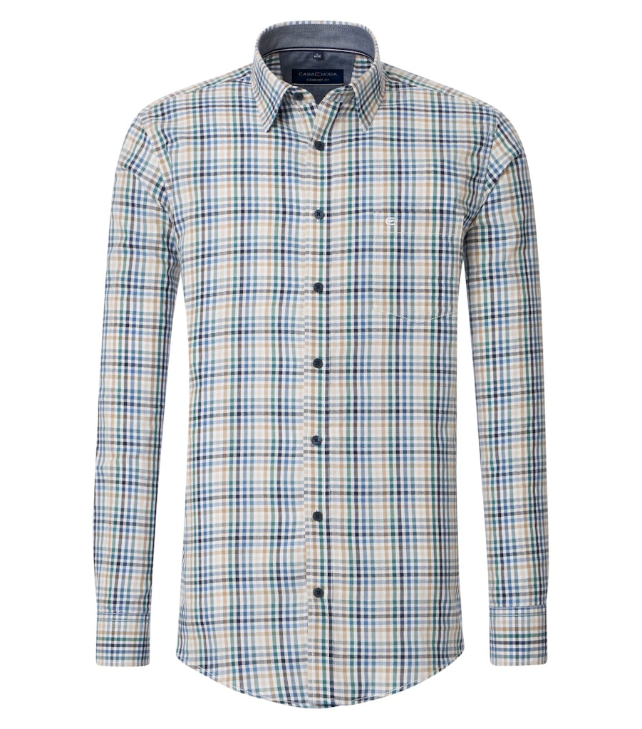 Casa Moda Herren Hemden  Blau