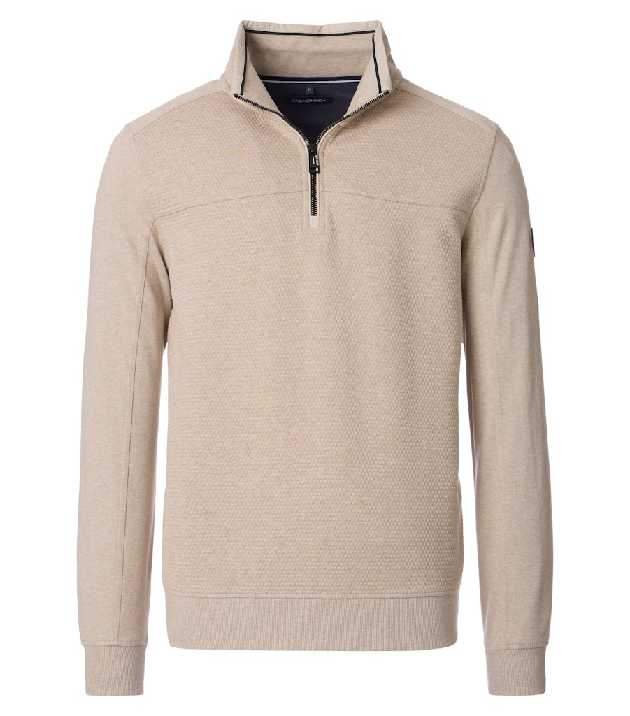 Casa Moda Herren Sweatshirts  Beige
