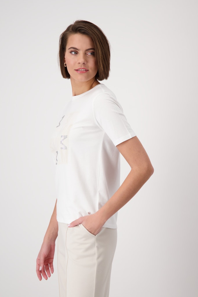 Monari Damen T-Shirts Off-White