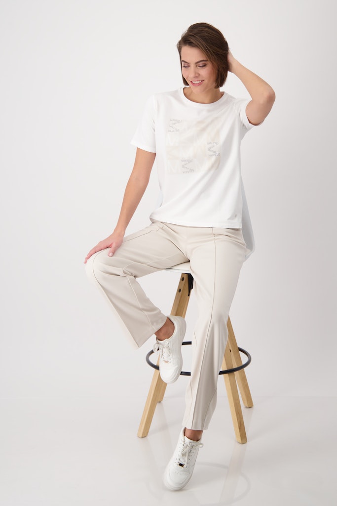 Monari Damen T-Shirts Off-White