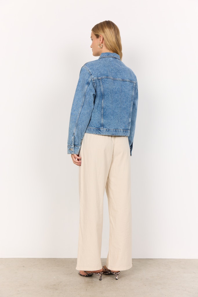 Soya Concept Damen Jacken Medium Blue Den