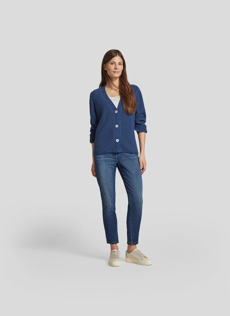 Rabe Damen Strickjacken Dunkel Jeans