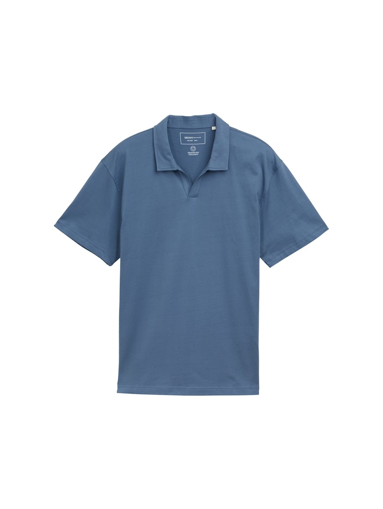 Tom Tailor denim Herren Polo-Shirts Mystical Blue