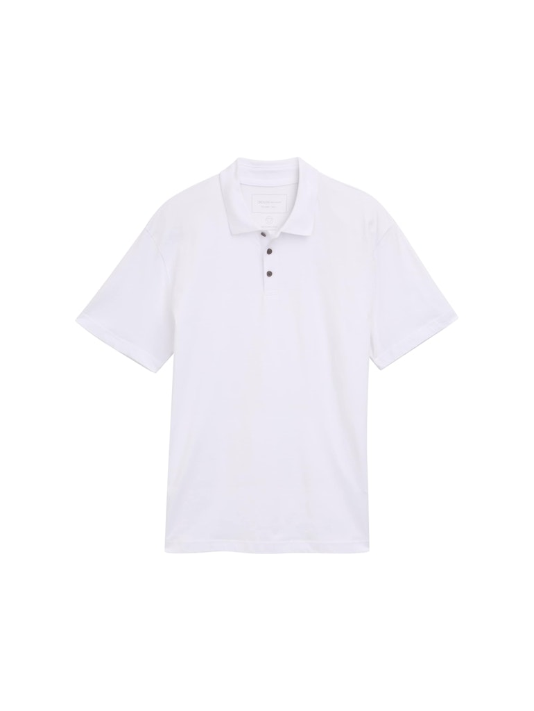 Tom Tailor denim Herren Polo-Shirts White