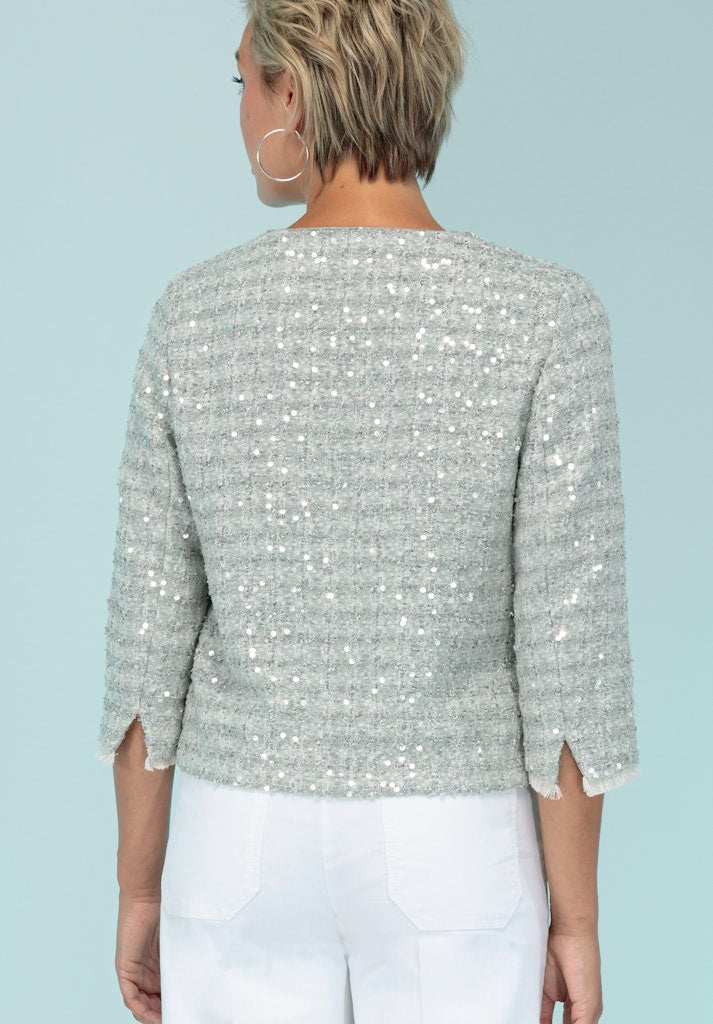 Bianca Damen Blazer Aluminium