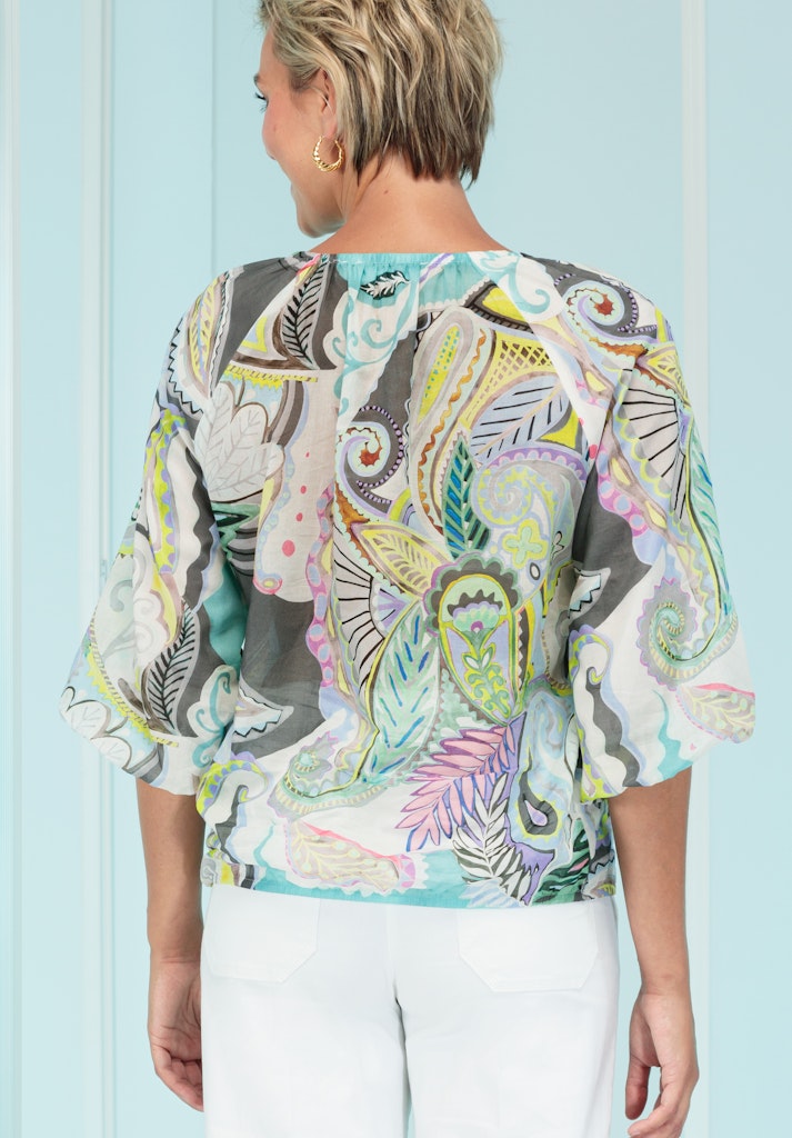 Bianca Damen Blusen Green Mix
