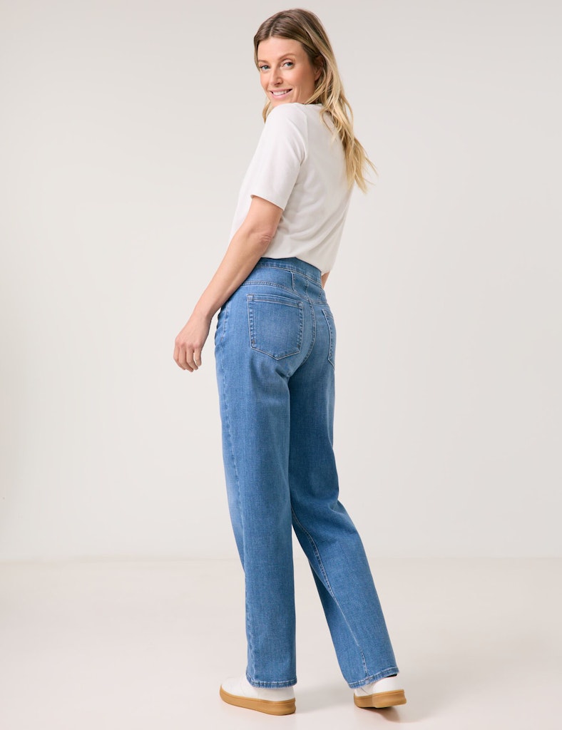 Gerry Weber Damen Hosen Blue Denim With