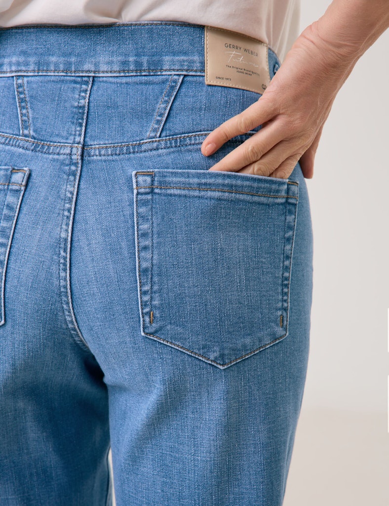 Gerry Weber Damen Hosen Blue Denim With