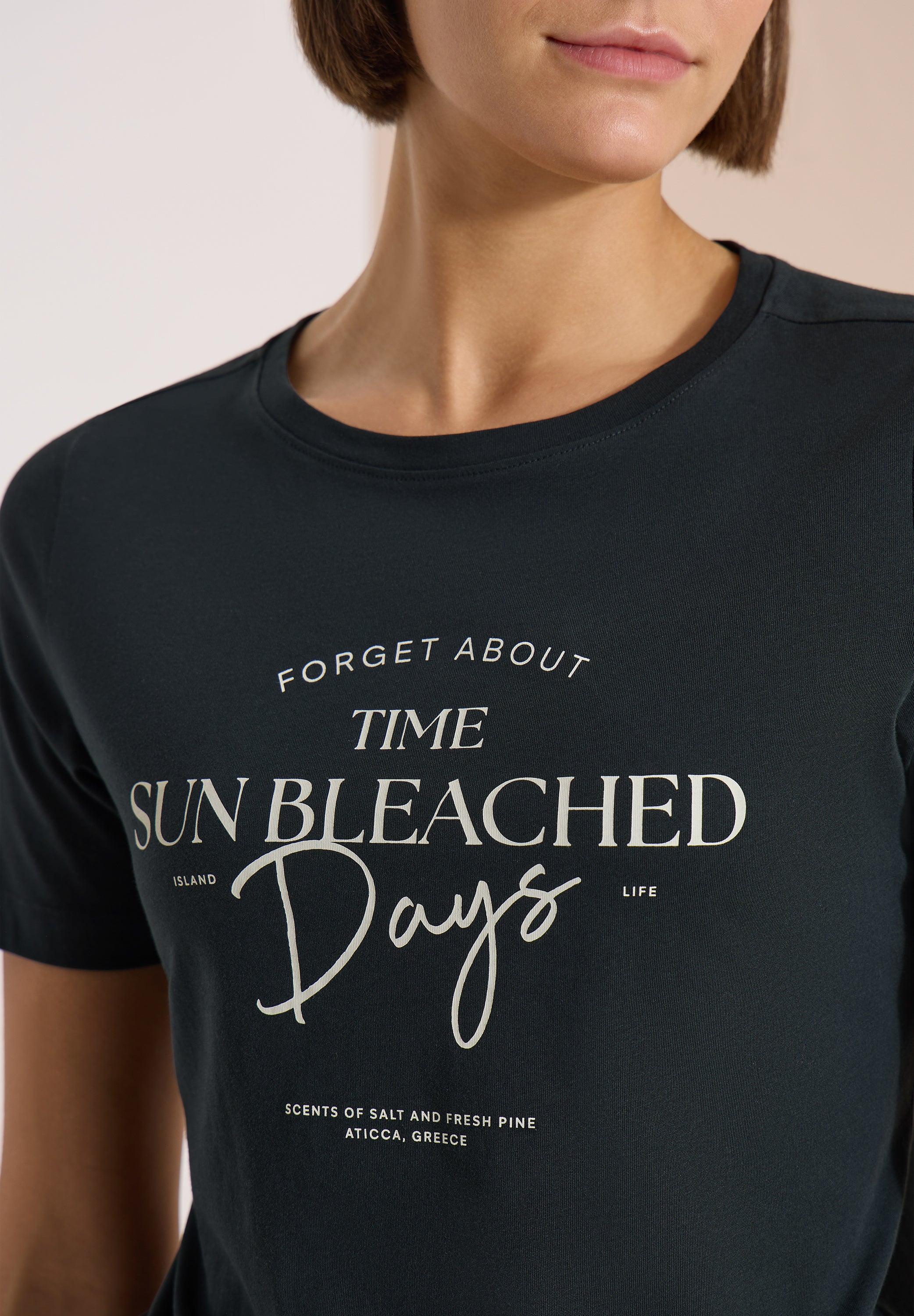 Cecil Damen T-Shirts Palm Bree