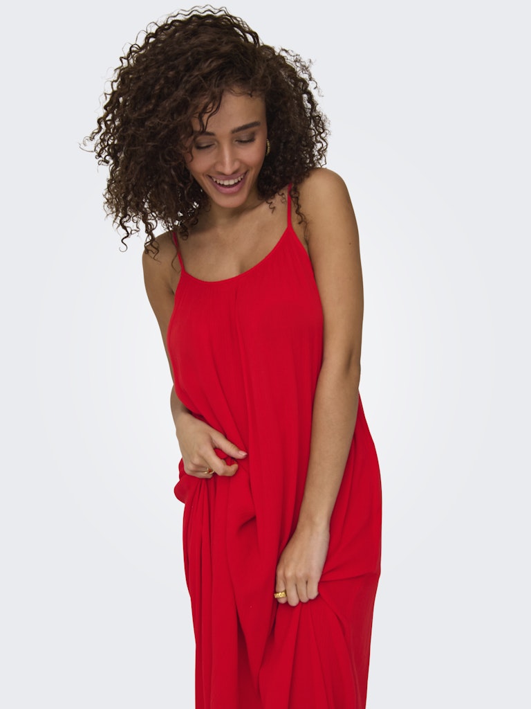 only Damen Kleider High Risk Red